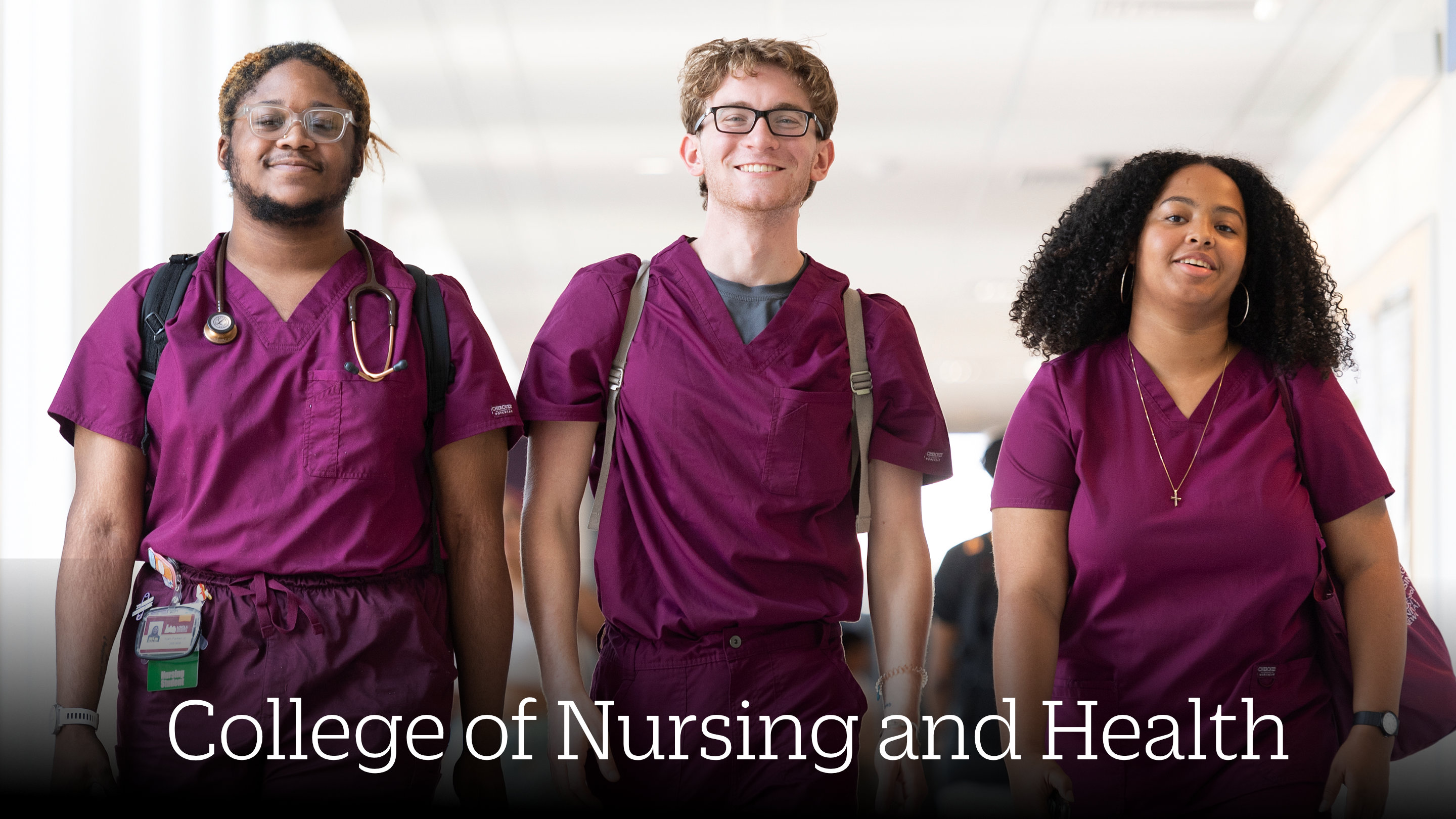 Loyola University New Orleans College of Nursing students